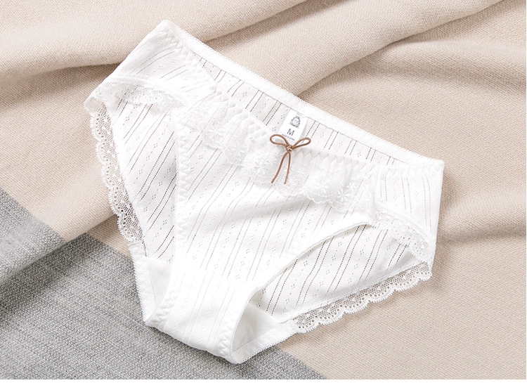 Quần cotton mỏng gợi cảm của phụ nữ quần lót thoáng khí quần cô gái kích thước lớn eo thấp cotton tóm tắt phụ nữ - Nam giới