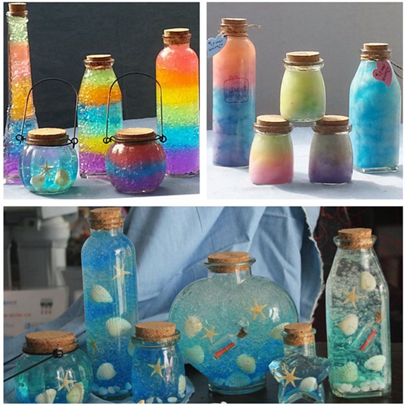 DIY Starry Sky bottle full set of materials package Nebula bottle rainbow bottle wishing bottle drift bottle sea bottle luminous glass