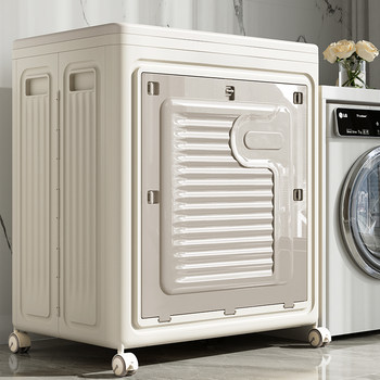 Large-Capacity Clothes Storage Box, Extra-Large Household Storage Box, Flip-Top Foldable Storage Cabinet, Clothing Quilt Storage Cabinet