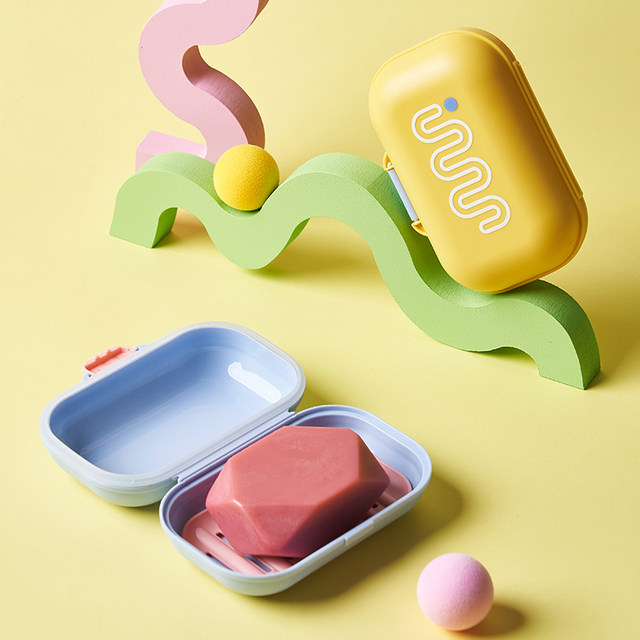 Student dormitory baggage washbasin three-piece set hand-held bath bucket mouthwash cup bath basket on campus school toilet set