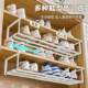 Shoe Rack for Home Use, Extendable Shoe Cabinet with Layered Partitions, Shoe Holder, Hanging Slipper Storage Rack, Space-Saving Magic Tool