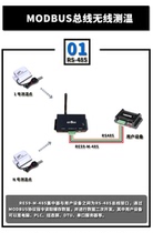 100 meters new NT59 industrial-grade temperature sensor multi-channel wireless temperature measurement recorder refrigerator high-precision 485