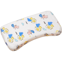 Baby silicone pillow 0 to 6 months and above baby pillow 1-3-6 years old childrens pillow kindergarten universal four seasons