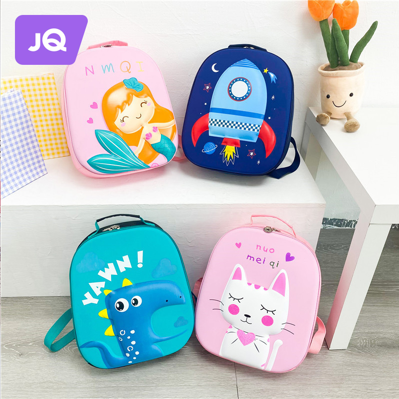 The Jing Unicorn Packs New Dinosaur Boy Twin Shoulder Bag Cartoon Cute Girl Backpack Baby Kindergarten School Bag-Taobao