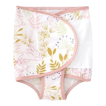 Baby anti-scare sleeping bag towel summer cotton newborn swaddling towel anti-scare baby sleeping tool
