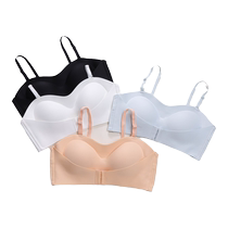Jingqi strapless underwear womens non-slip small chest gathered anti-exposure tube top seamless chest wrap summer thin bra