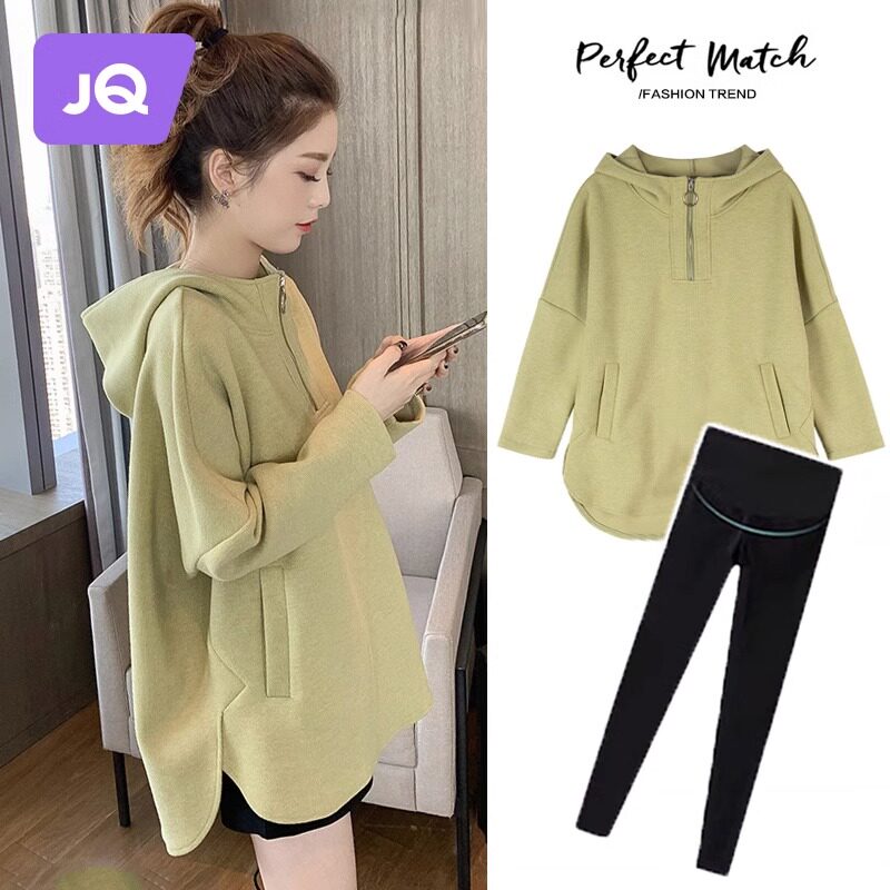 The Jing Unicorn Dress Fall Fashion New even hat Long sleeve sweatshirt with underpants Two sets Minus Age Spring Autumn Blouse Tide-Taobao