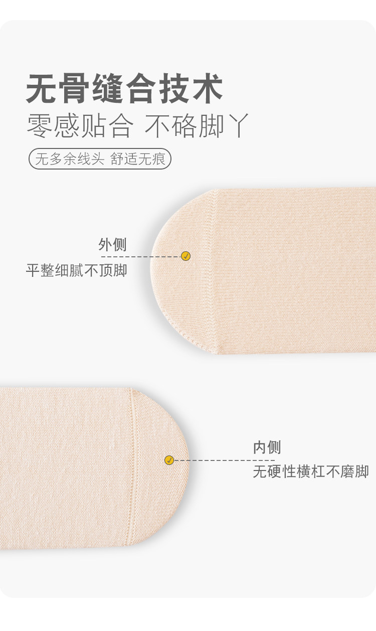 JQ婧麒宝宝袜子春秋新生儿无骨中筒袜胖宝宝不勒腿婴儿袜儿童棉袜 — 9