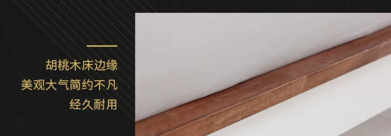 1,8 m đôi phòng ngủ giường lưu trữ nội thất ngân sách hiện đại giường hôn nhân nhỏ gọn 1,5m hộp cao 15BM1 - Giường giường ngủ trẻ em