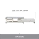 T đôi hổ căn hộ nhỏ phòng khách đặt bàn ghế đá cẩm thạch kết hợp tủ tivi 15K3 [cửa hàng] - Bàn trà bàn phòng khách thông minh