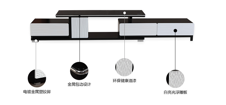 Shuanghu đồ nội thất nhà hàng đồ nội thất bàn trà tủ TV bàn ăn và ghế căn hộ nhỏ phòng khách phòng ăn kết hợp 15K1X