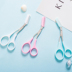 Kéo cắt lông mày bằng lông mày chải nhỏ Kiểu mẫu Hàn Quốc cho người mới bắt đầu tông đơ bộ dụng cụ trang điểm - Các công cụ làm đẹp khác đồ bấm mi Các công cụ làm đẹp khác