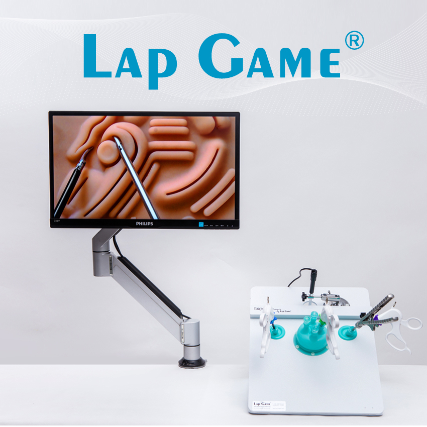 Lap Game Laparoscopic surgery simulation training device Simulation training box Needle holder practice instrument Single hole