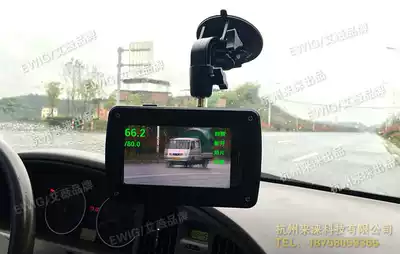 Portable traffic speedometer handheld radar speed measuring equipment HV300 HD speed measuring camera equipment