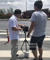 Mobile radar speed measuring equipment HT3000-E high-definition over-speed grip shooting system flow anemometer speed limit photo