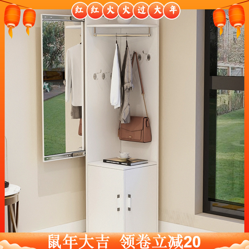Simple And Modern Corner Coat Rack Floor Bedroom Living Room