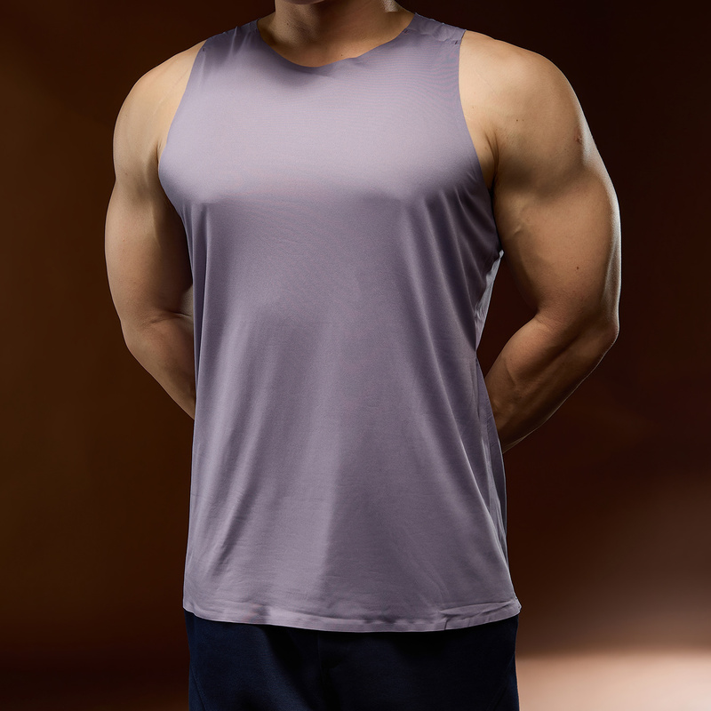 Move Nex Ice Silk Quick-Drying Sports Vest Fitness Running Loose Sleeveless Top Men's T-Shirt Vest