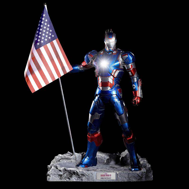 kingarts king arts ka 1: 4 steel Man Patriot charging statue special price No box