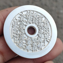 (40mm Immortals seal body big live-action backwand) The big desert original hand sculpted mother money fine cast pure silver mountain ghost spending money