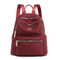 2020 new waterproof nylon cloth school bag middle-aged and elderly womens bag middle-aged mother shoulder oxford cloth backpack female