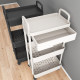 Trolley snack storage rack dormitory floor kitchen multi-layer mobile ຫ້ອງນ້ໍາ toy storage ຕູ້ bookshelf