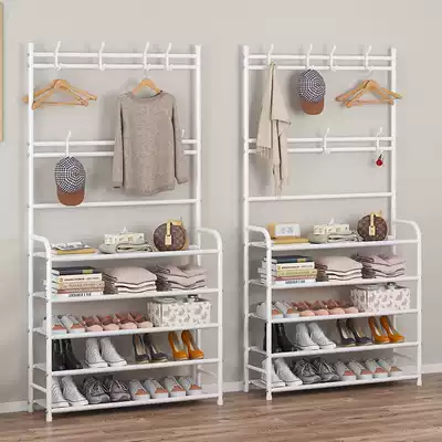 Coat rack Household modern simple simple hanger Floor-to-ceiling bedroom door porch storage storage shoe rack