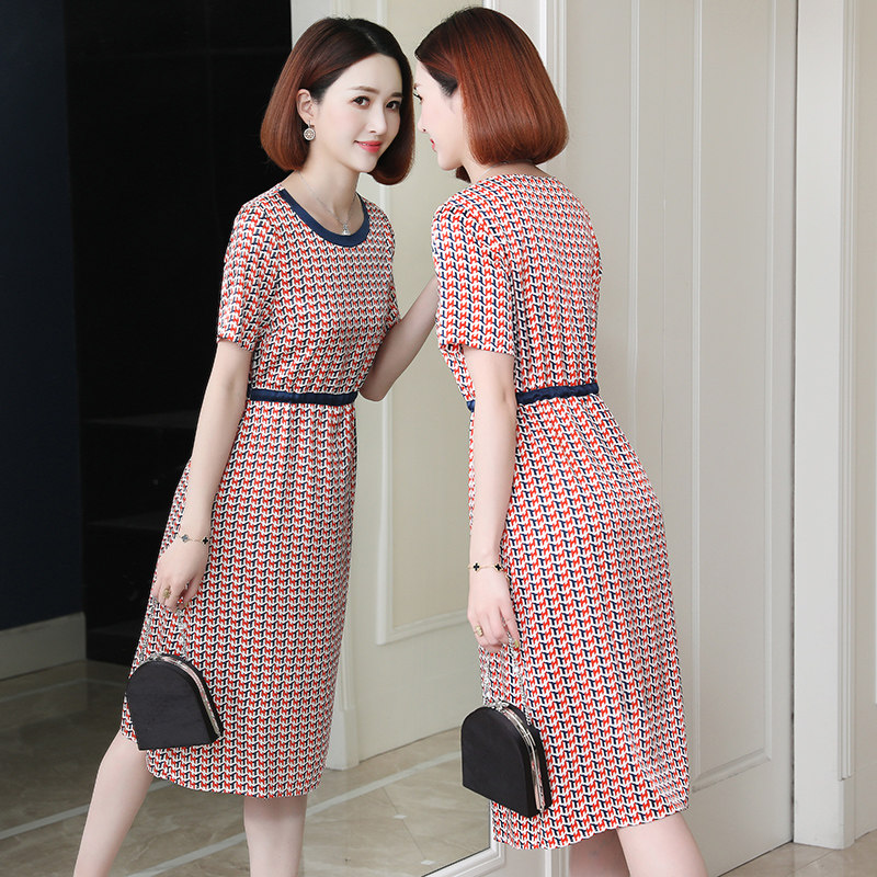 Hangzhou heavy silk dress women's 2022 summer new high-end mulberry silk skirt long skirt big-name young models