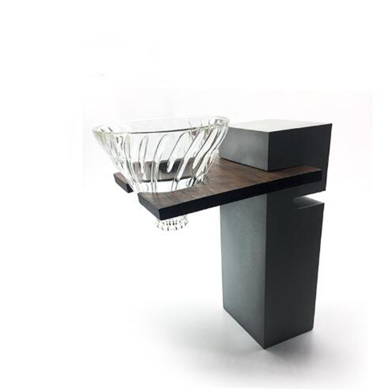 Hand punch coffee filter cup holder cement bracket silicone mold Nordic concrete creative coffee bracket mold customization