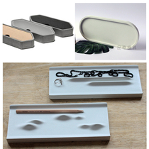 Cement tray silicone mold home ornament storage box concrete mold custom storage box jewelry box mold