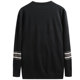 Fat Brother Spring and Autumn Sweater Cardigan Sweater V-neck Loose Men's Regular Style Korean Size Large Knitwear P911Y030903
