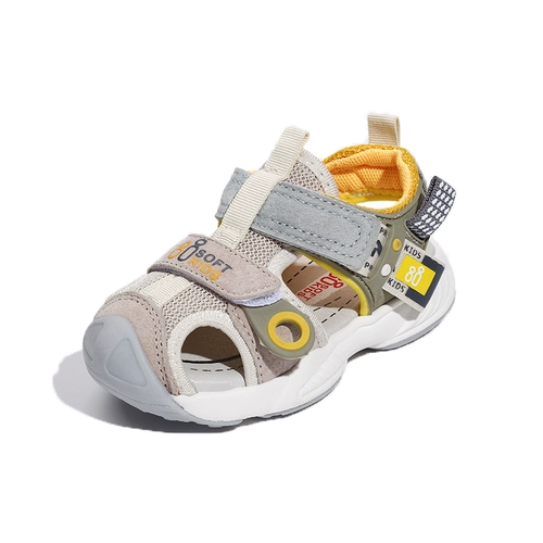 Летние мягкие спортивные сандалии, нескользящая пляжная обувь для мальчиков, повседневная обувь, мягкая подошва