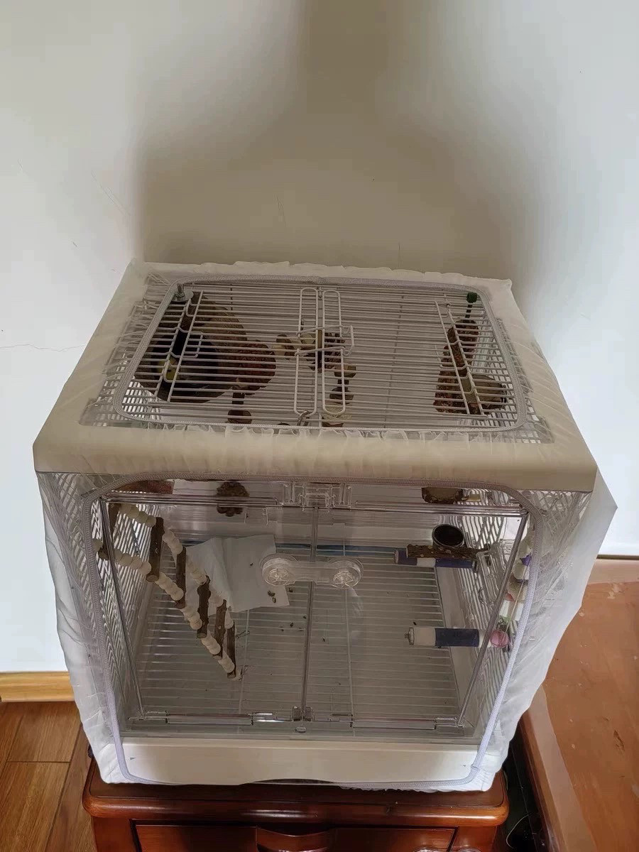 Кейдж костюм 鸟笼防蚊网防溅网防撒食罩鸟笼防羽毛网罩达洋粤迪优嗖，支持定做 Other