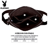 Playboy, сумка на одно плечо, сумка через плечо, кожаный рюкзак для отдыха, из натуральной кожи