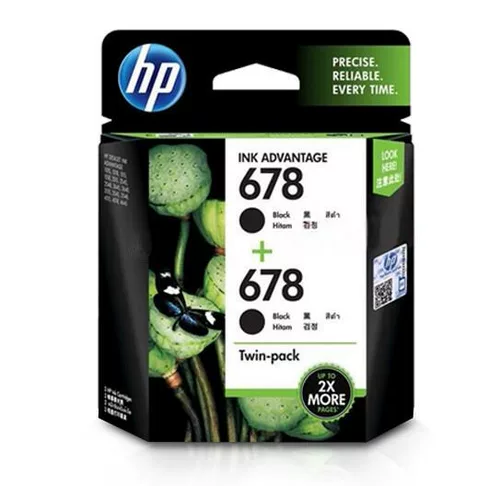 HP, оригинальный черный картридж, комплект, принтер, HP678, HP1018, 4648