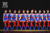 The 9th Xiaohe style Xiaozhuo Ma childrens Tibetan stage performance costumes for young children and ethnic minorities in the new countryside