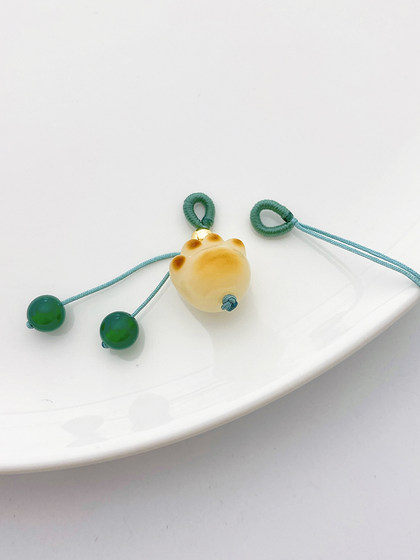 手工编织金色线圈拉圈拉环diy珠子配件无痕线圈小滴溜万能扣扣头