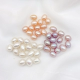 Натуральные бусины из жемчуга ручной работы, серьги, ожерелье, подвеска, аксессуары