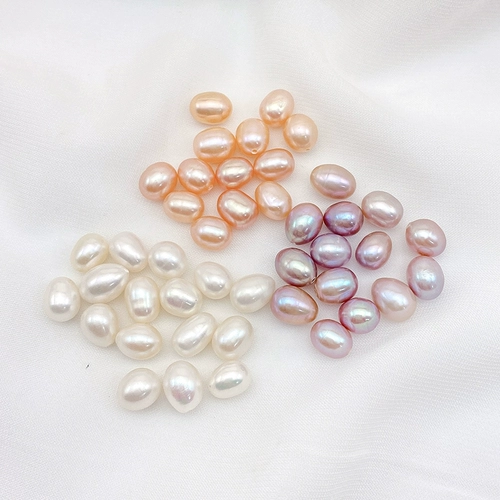 Натуральные бусины из жемчуга ручной работы, серьги, ожерелье, подвеска, аксессуары