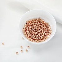 Золотой, 2mm, розовое золото