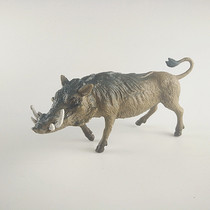 Genuine Bulk Cargo American AAA 3A Emulation Animal Model African Wildlife Warthogs Big 14CM