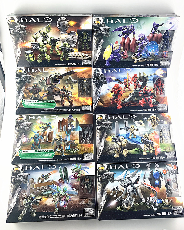 Genuine Mega Bloks Mega Mega Bloks Meijiabao HALO Halo Prometheus Price Pack Squad Set
