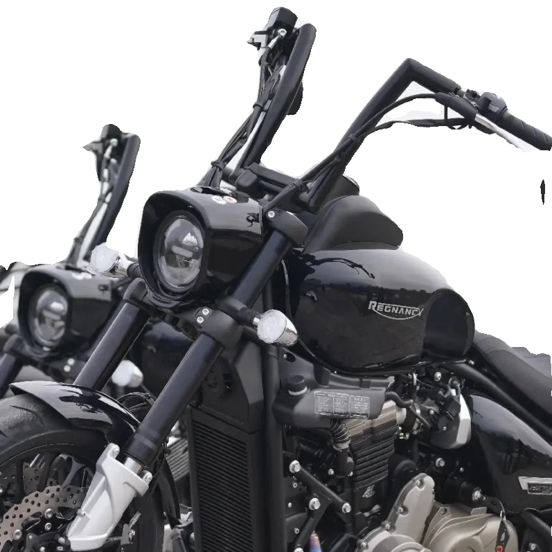 Rexrekadi RX3 круиз Принц Ретро мотоцикл V-образный двойной цилиндр 250cc двигатель можно сесть на лицензию
