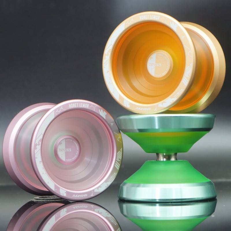 Yo-yo Honey Lemon PC + Алюминиевое кольцо Юбилейный профессиональный конкурс "Лимонный мед", июль, Йо-йо