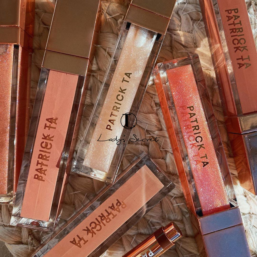 Spot Patrick Ta Nude Color Bean Sand Lip Glazed Super Shiny Lip