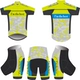 Tùy chỉnh mùa hè làm khô nhanh cân bằng phản xạ xe trẻ em Jersey phù hợp với thể thao ngắn tay xe đạp cho thấy phù hợp với xe đạp - Smart Scooter