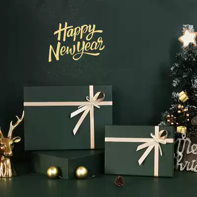 Universal gift box Christmas Eve Gift box Rectangular scarf packaging box Gift packaging box Gift box