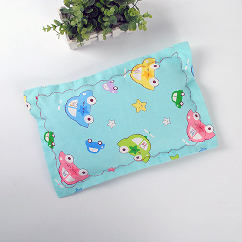 Gối trẻ em gối bông lõi đặt bé mẫu giáo 0-3 tuổi bé hoạt hình gối hoạt hình 40 * 27cm một tải gối mây