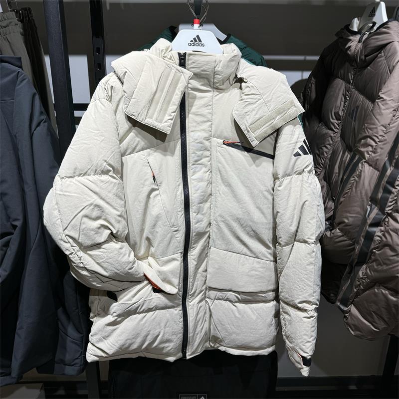 Adidas Adidas down Jacket Men's 2024 Winter Thick Outdoor Sports Training Casual Jacket Jm4614