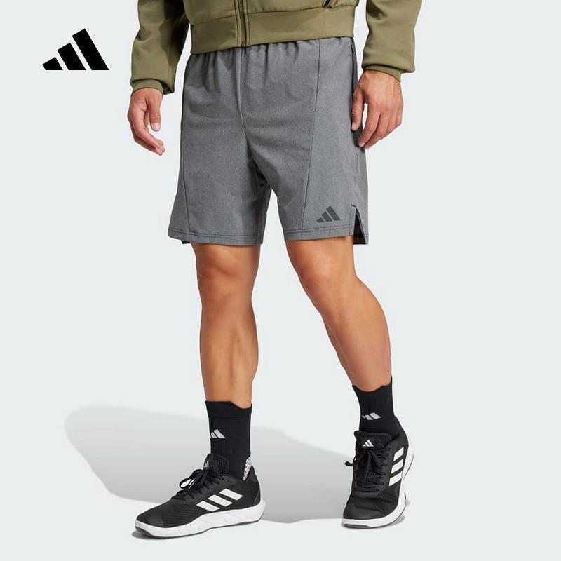 Adidas Adidas Shorts Men's 2025 Spring Woven Sports Casual Loose Breathable Five-Point Pants Je5679