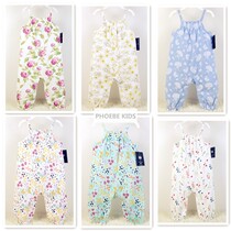 French LA pure original single 0-2 year old female baby sling jumpsuit baby romper ha clothes